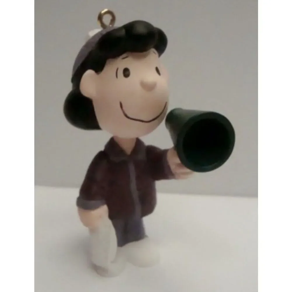 New Peanuts Lucy From A Snoopy Christmas Hallmark Ornament